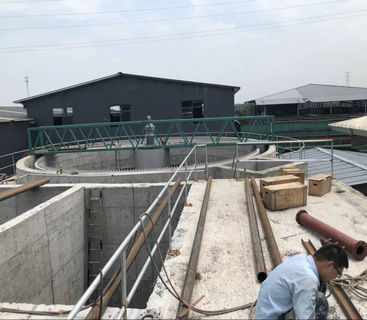 馬鞍山某某造紙廠（中心傳動(dòng)刮泥機(jī)）